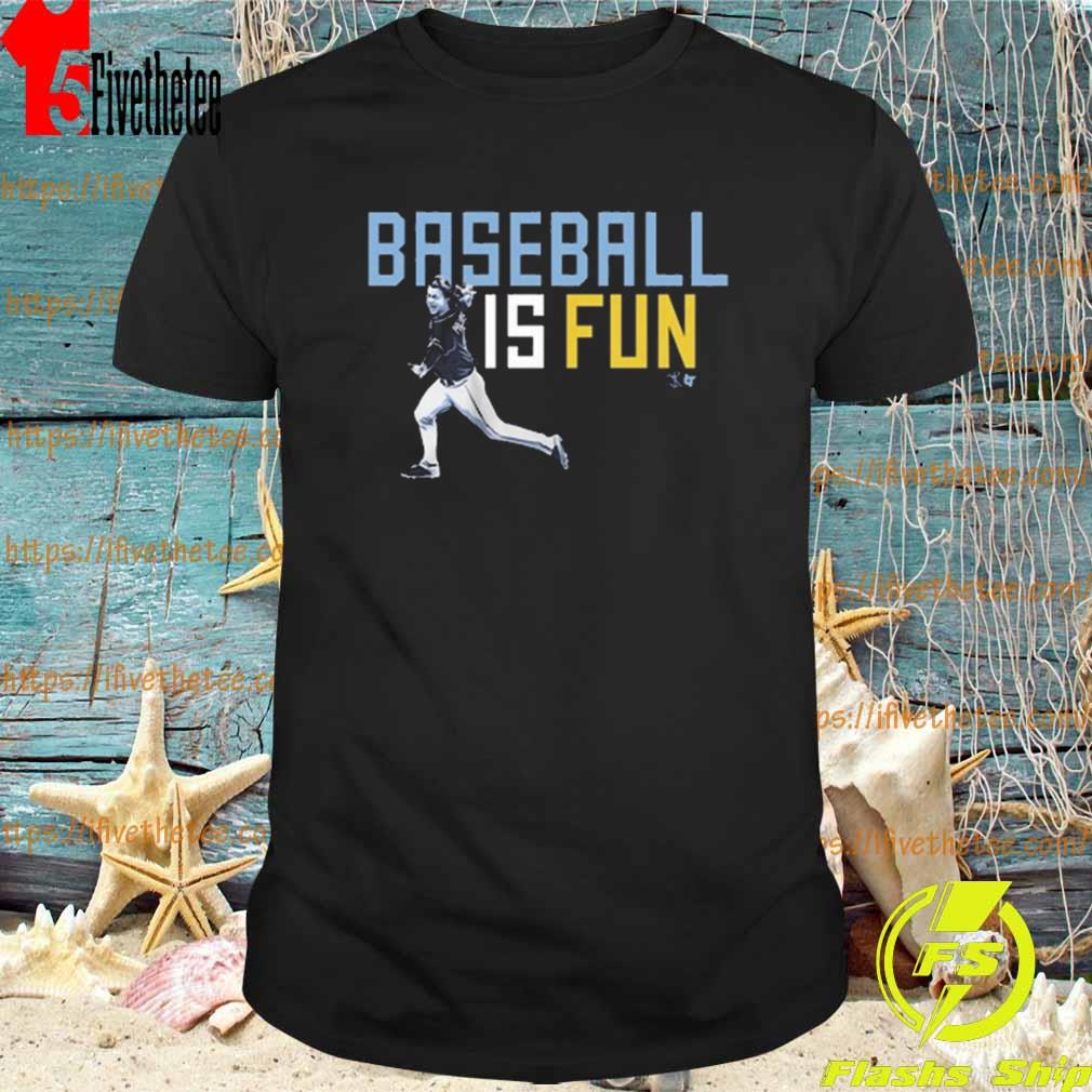 Brett Phillips Baseball is fun shirt, hoodie, sweater, long sleeve