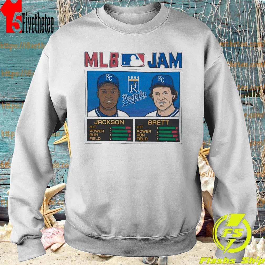 MLB Jam Royals Jackson and Brett shirt, hoodie, sweater, long
