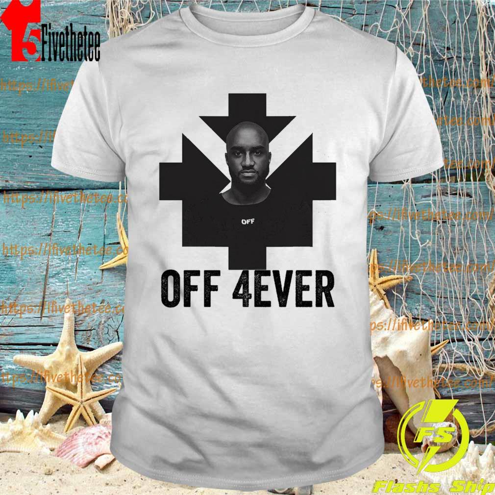 Rip Virgil Abloh Off 4Ever Unisex T-Shirt - Teeruto