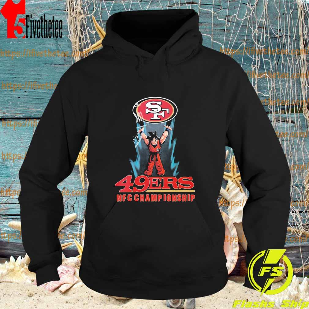 Son Goku San Francisco 49ers 2021 2022 NFC Champions Shirt, hoodie