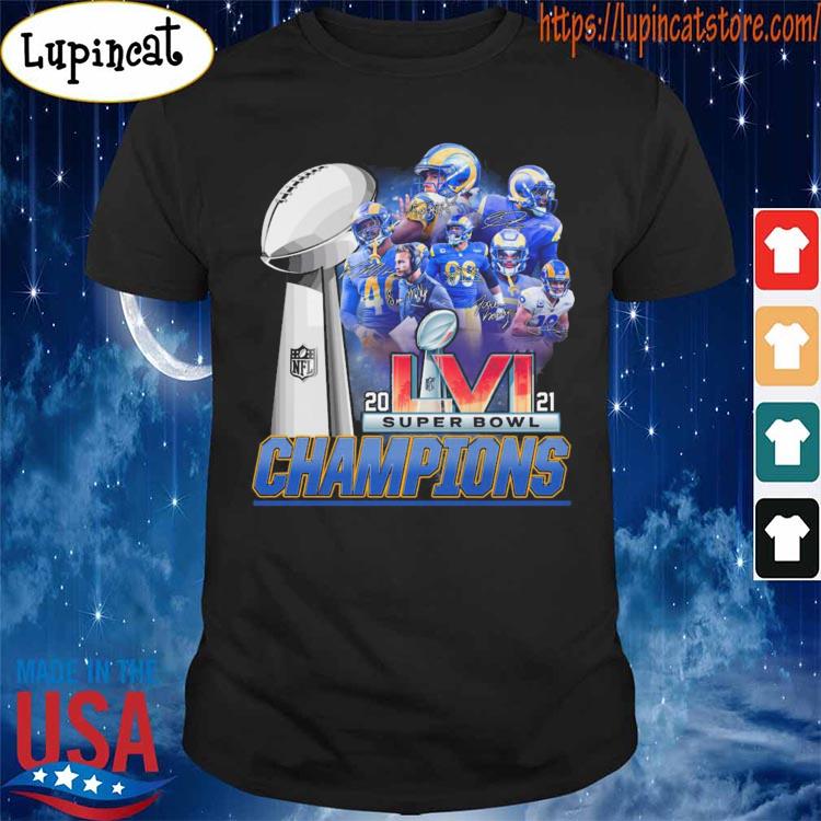 Los Angeles Rams NFL 2021 Super Bowl LVI Champions Shirt