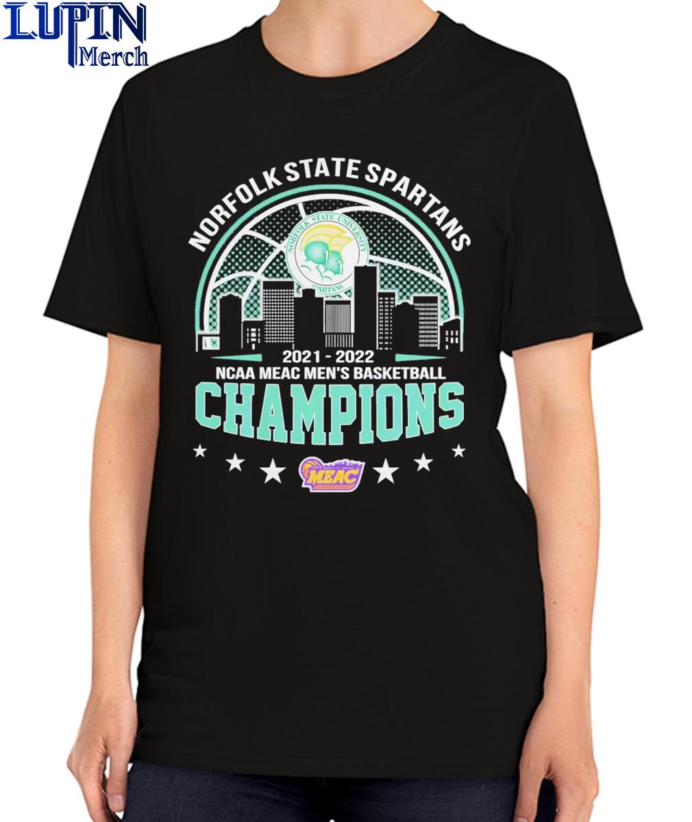 Norfolk State Spartans 2021-2022 Ncaa Meac Mens Basketball Champions  Classic T-Shirt - REVER LAVIE