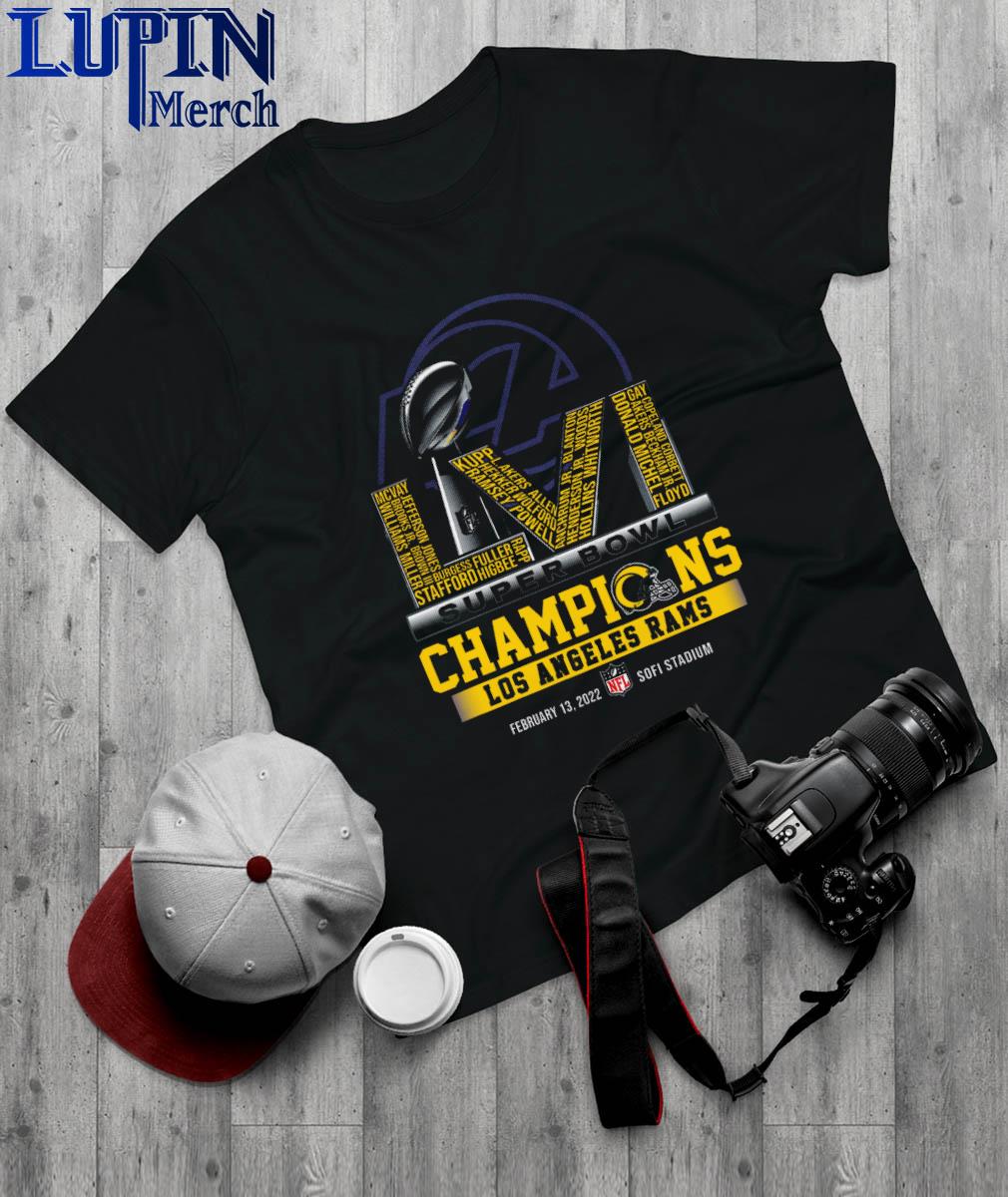 Los Angeles Rams Super Bowl LVI Champions 13 2022 shirt, hoodie