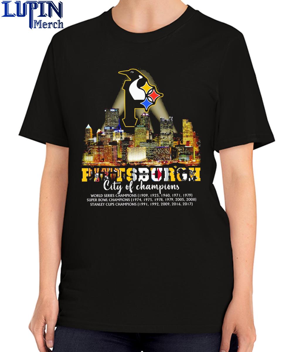 Pittsburgh Pirates 1979 World Series Champs T-Shirt from Homage. | Gold | Vintage Apparel from Homage.