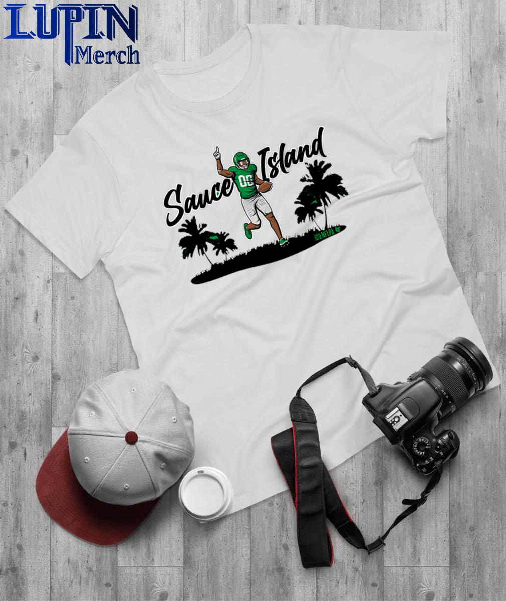 Sauce Gardner: Sauce Island Shirt + Hoodie - New York Jets