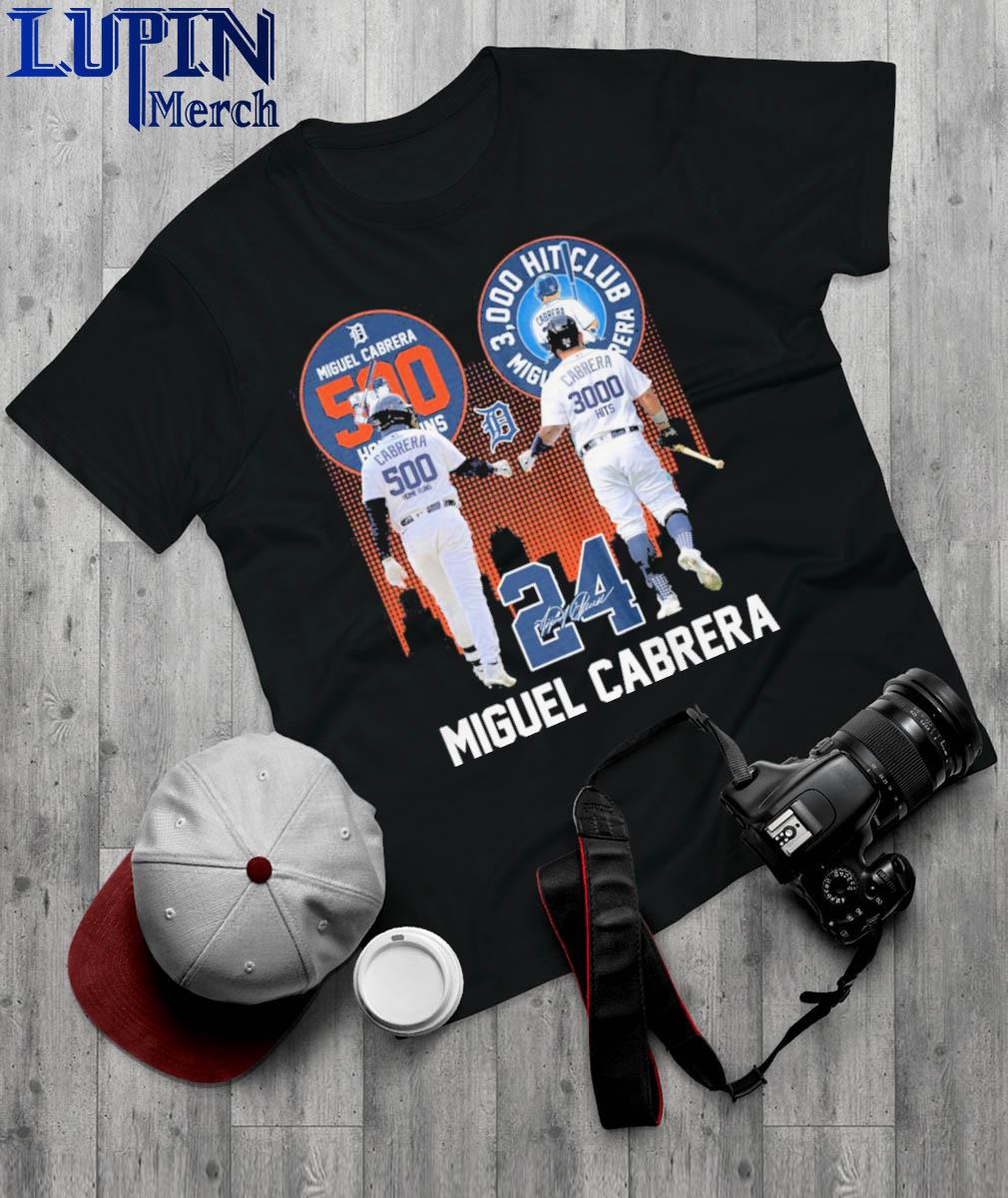 Miguel Cabrera 500 and 3,000 hit Detroit Tigers shirt, hoodie