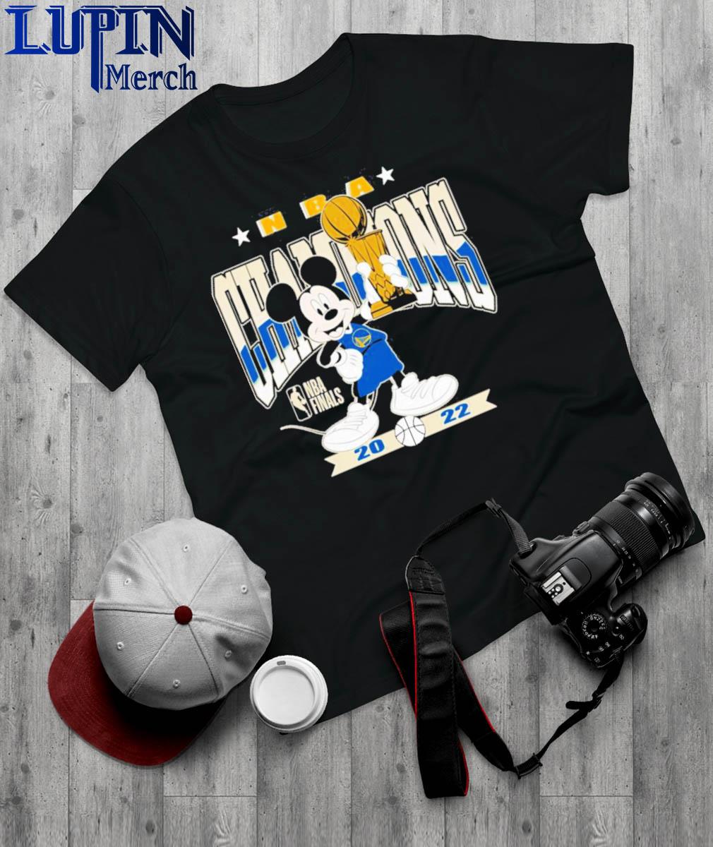 Mickey Mouse Golden State Warriors NBA Finals Champions 2022 Shirt
