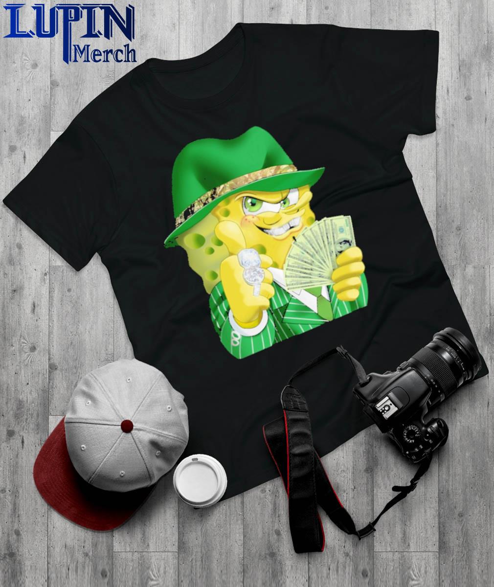 Gangster spongebob shirt 