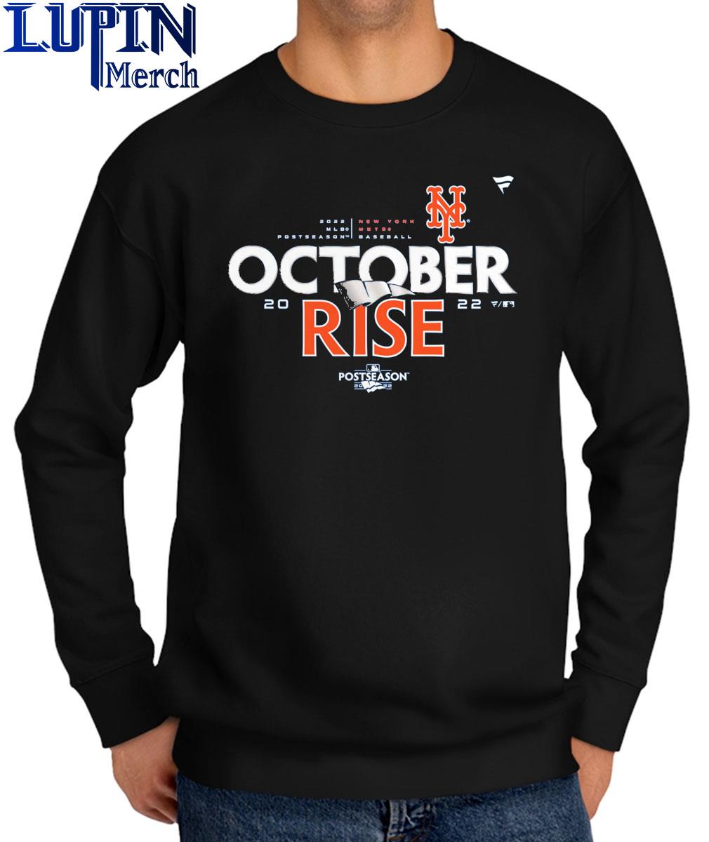 Men's New York Mets Black 2022 Postseason Locker Room Big & Tall premium T- Shirt, hoodie, sweater, long sleeve and tank top