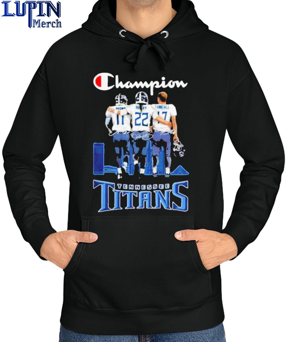 Tennessee Titans Brown Henry and Tannehill Champions Skyline signatures  shirt, hoodie, sweater, long sleeve and tank top