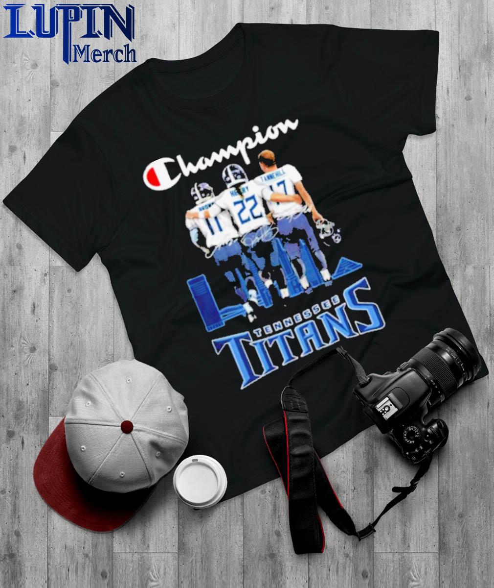 Tennessee Titans Brown Henry and Tannehill Champions Skyline signatures  shirt, hoodie, sweater, long sleeve and tank top