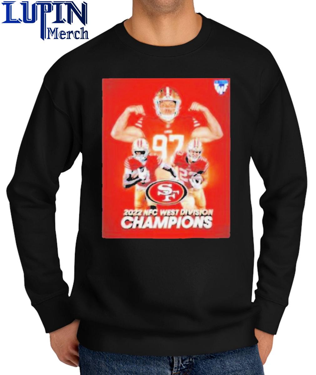 Official San francisco 49ers winner 2022 nfc west champions shirt