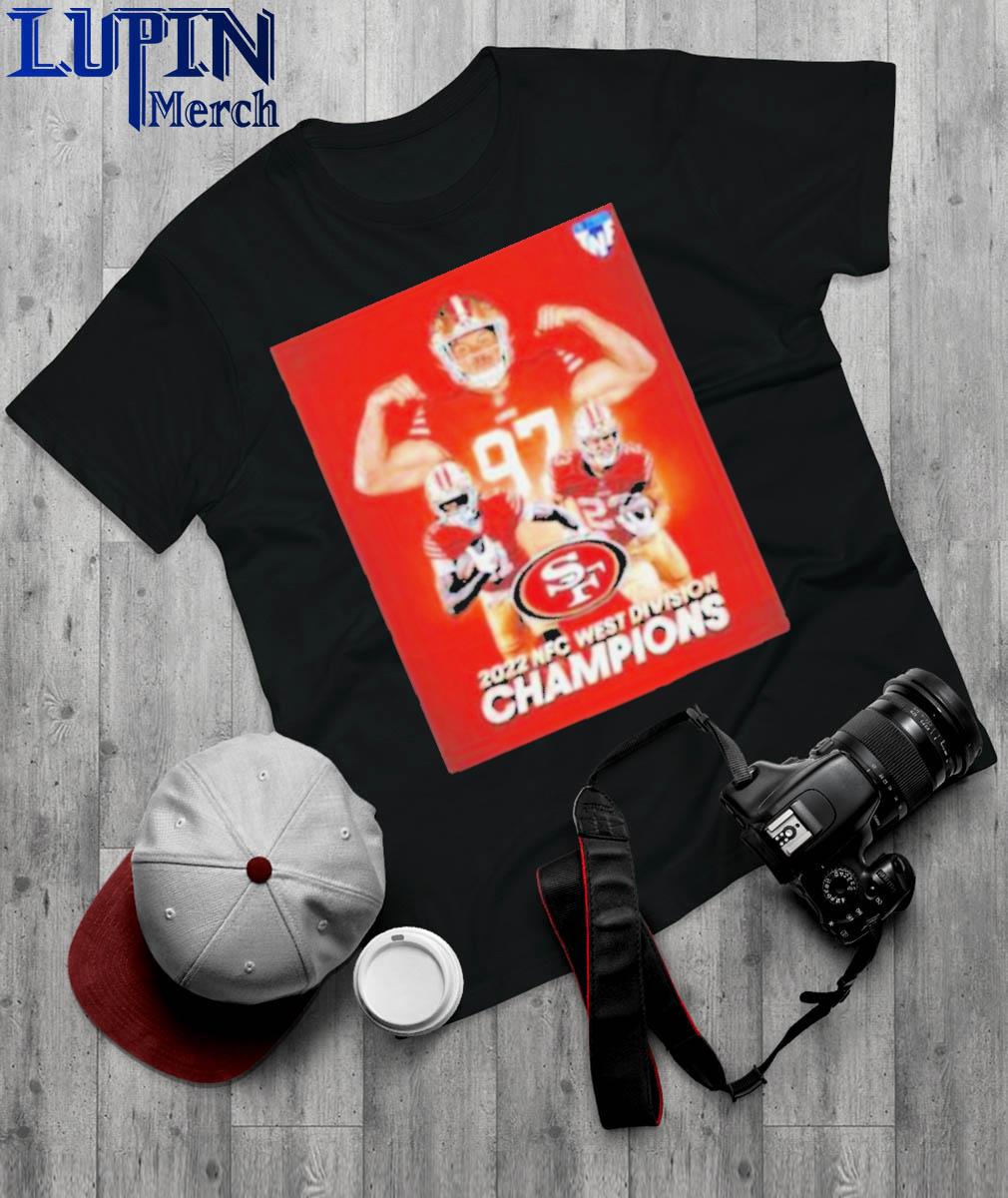 49ers nfc west champions shirts