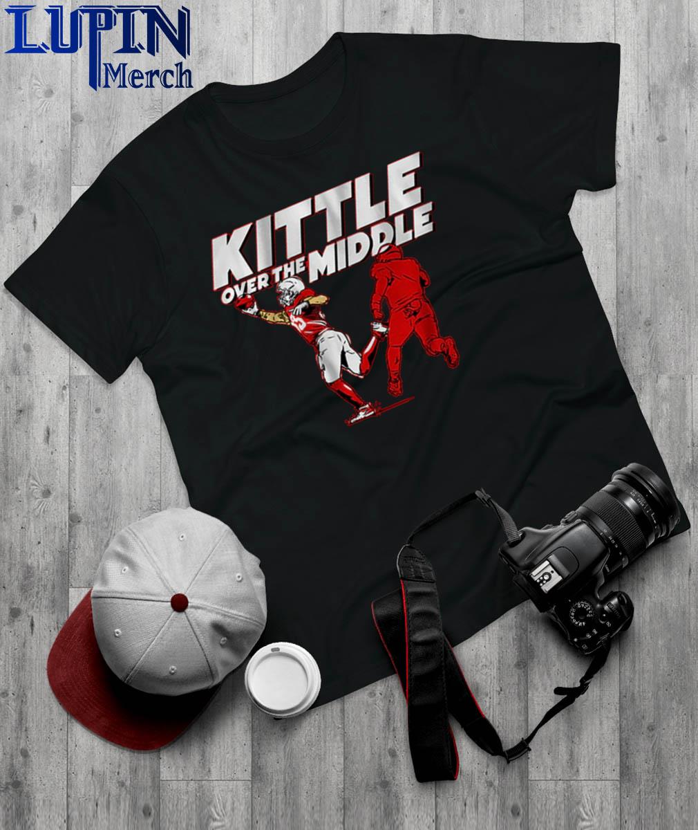 George Kittle Over the Middle 2023 T-Shirt, hoodie, sweater, long