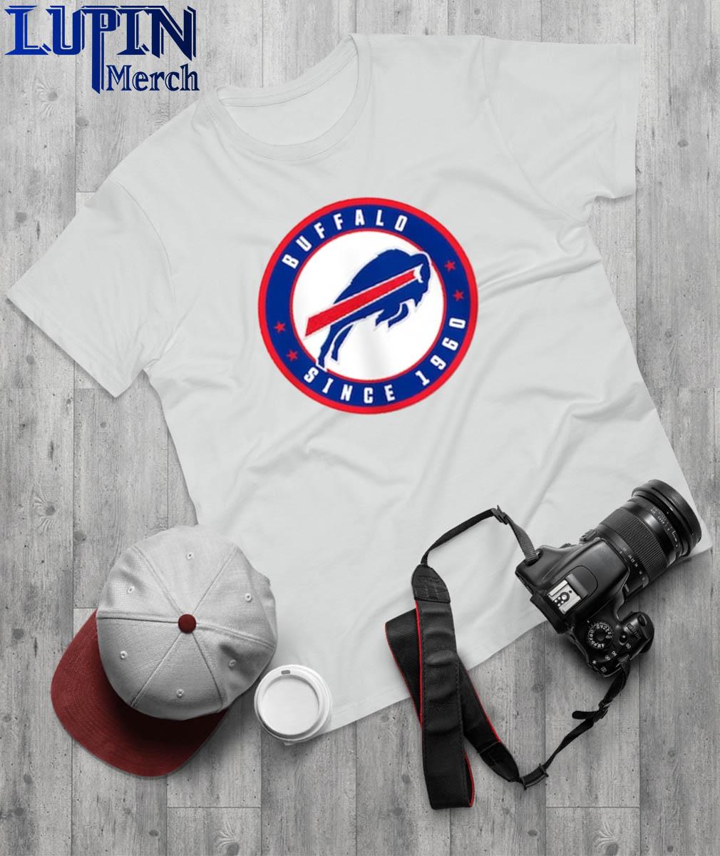 Buffalo Bills New Era Women's 2023 NFL Draft T-Shirt - Cream