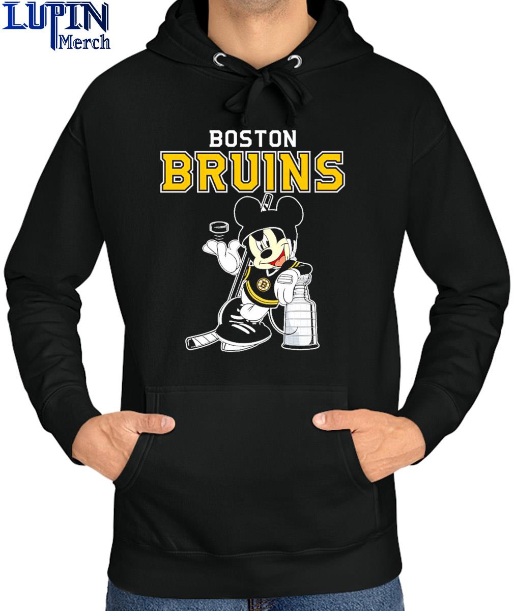 Original mickey Boston Bruins With The Stanley Cup Hockey NHL T-Shirt,  hoodie, sweater, long sleeve and tank top