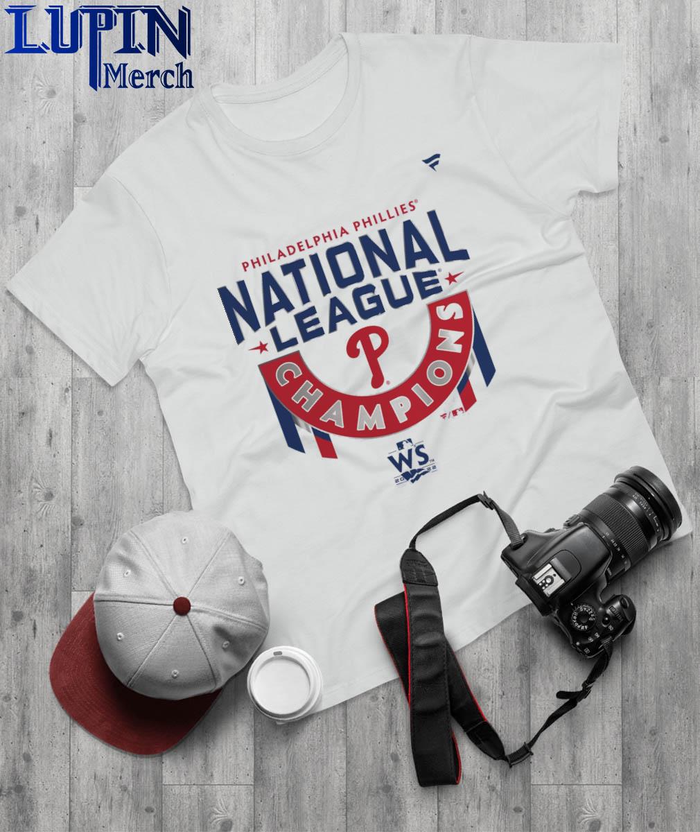 Philadelphia Phillies 2022 National League Champions Locker Room T-Shirt