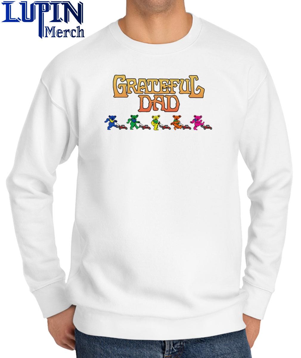 Grateful dad mowing bears shirt, hoodie, sweater, long sleeve and