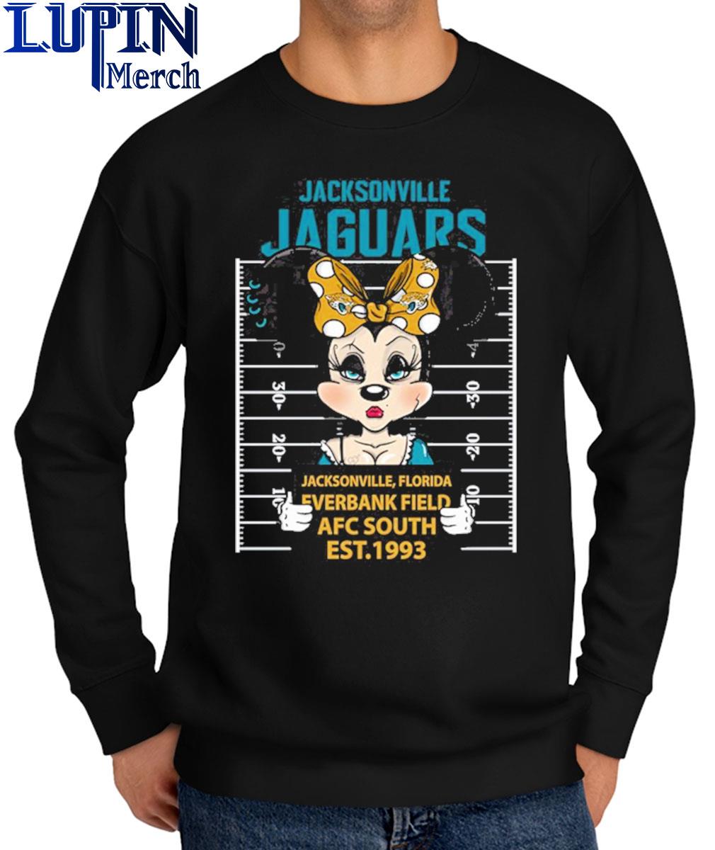 Jacksonville Jaguars Mickey Mouse Jacksonville Florida Everbank Field AFC  South Est 1993 Shirt, hoodie, sweater, long sleeve and tank top