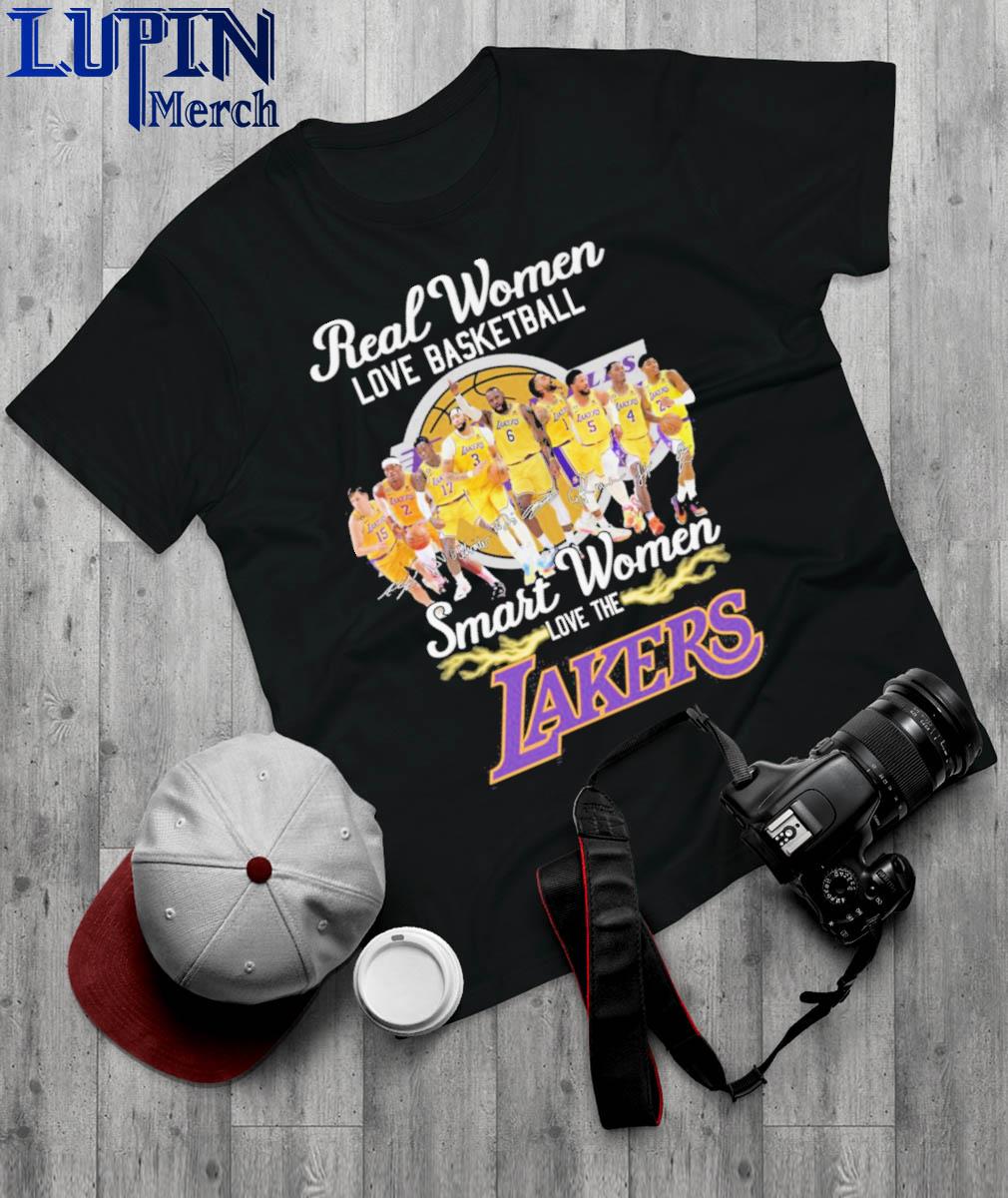 Real women love basketball smart women love The Lakers 2023 new