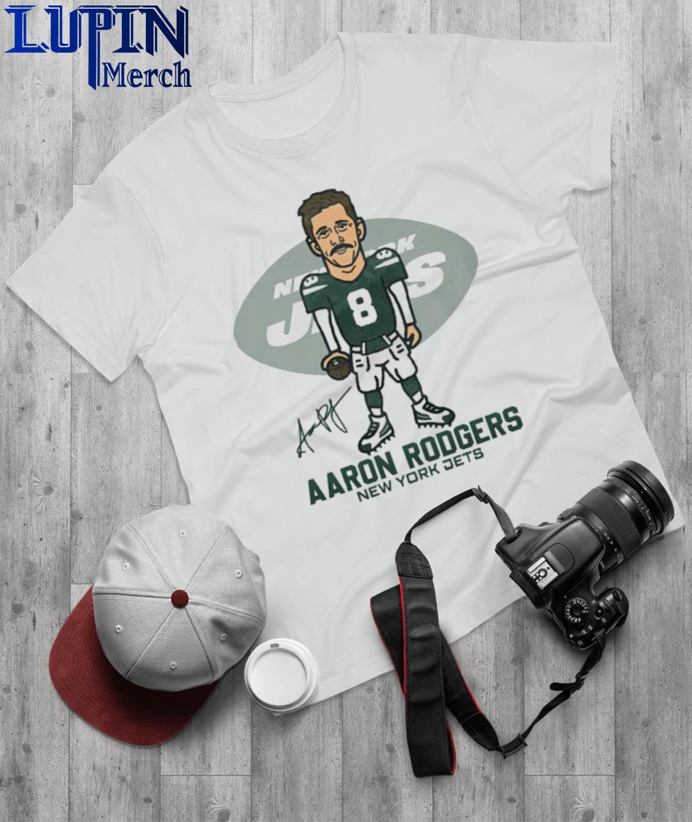 Aaron Rodgers New York Jets signature shirt, hoodie, sweater, long