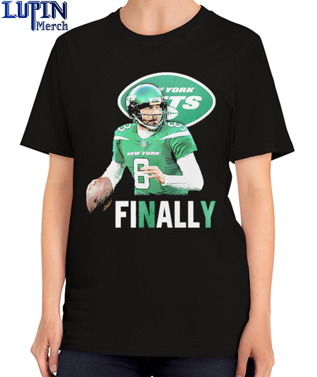 Aaron Rodgers Finally New York Jets Shirt, 48% OFF