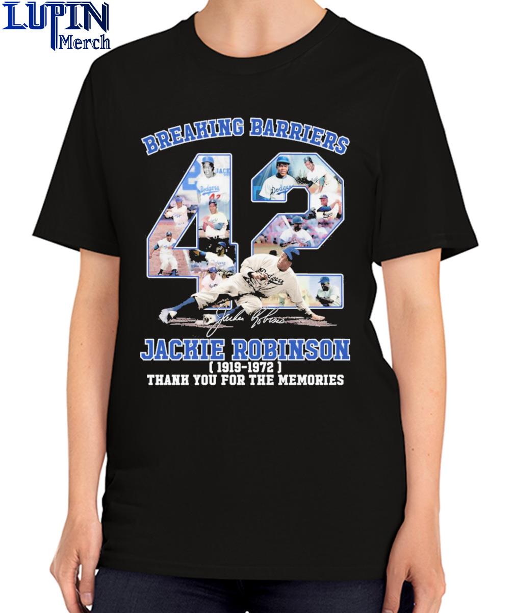 Jackie Robinson baseball signature shirt, hoodie, sweater and long