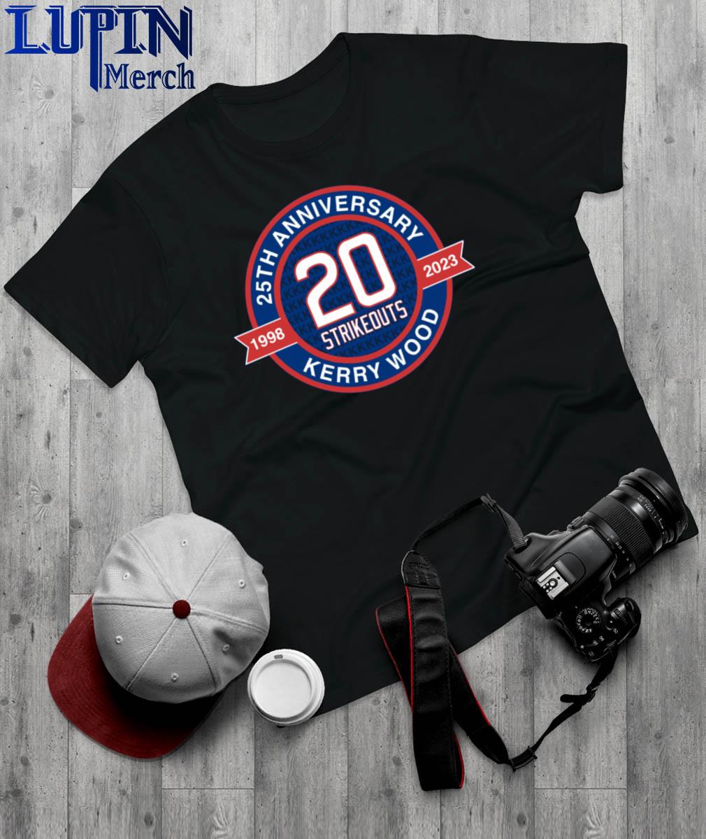 Kerry Wood 25th Anniversary 1998 2023 20 Strikeouts Shirt, hoodie