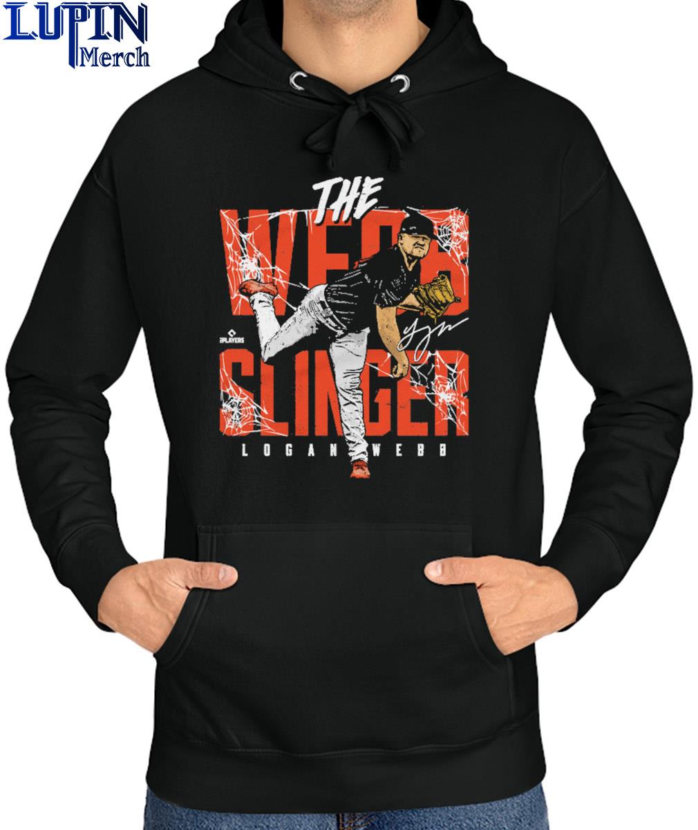 Official Logan Webb San Francisco Webb Slinger signature t-shirt