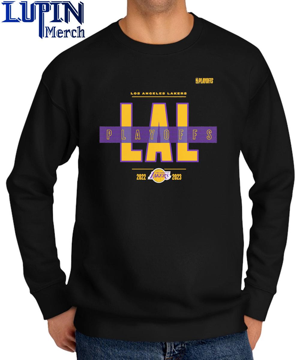 Official Los Angeles Lakers 2022 2023 NBA Playoffs Jump Ball T Shirt -  Limotees