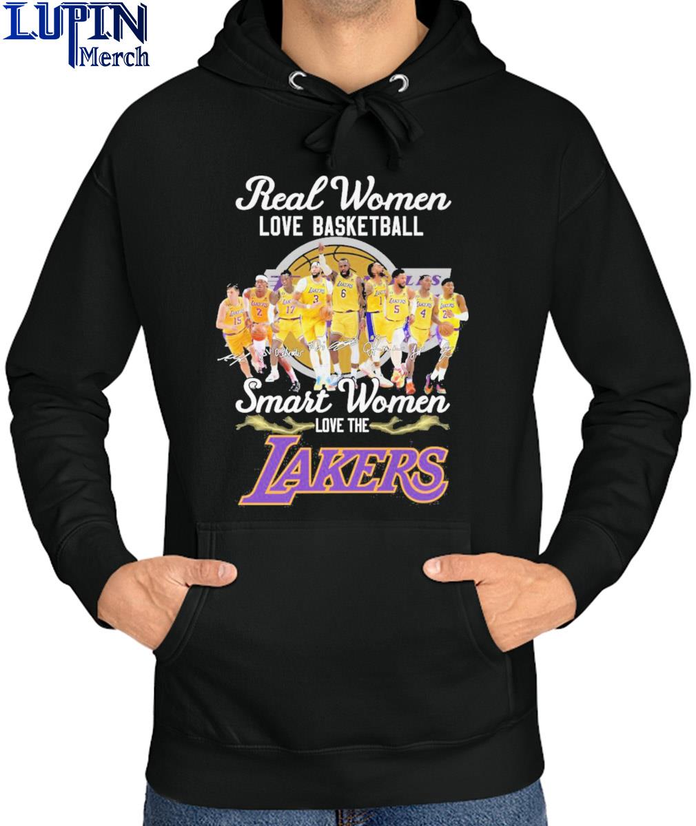 Real women love basketball smart women love The Lakers 2023 new