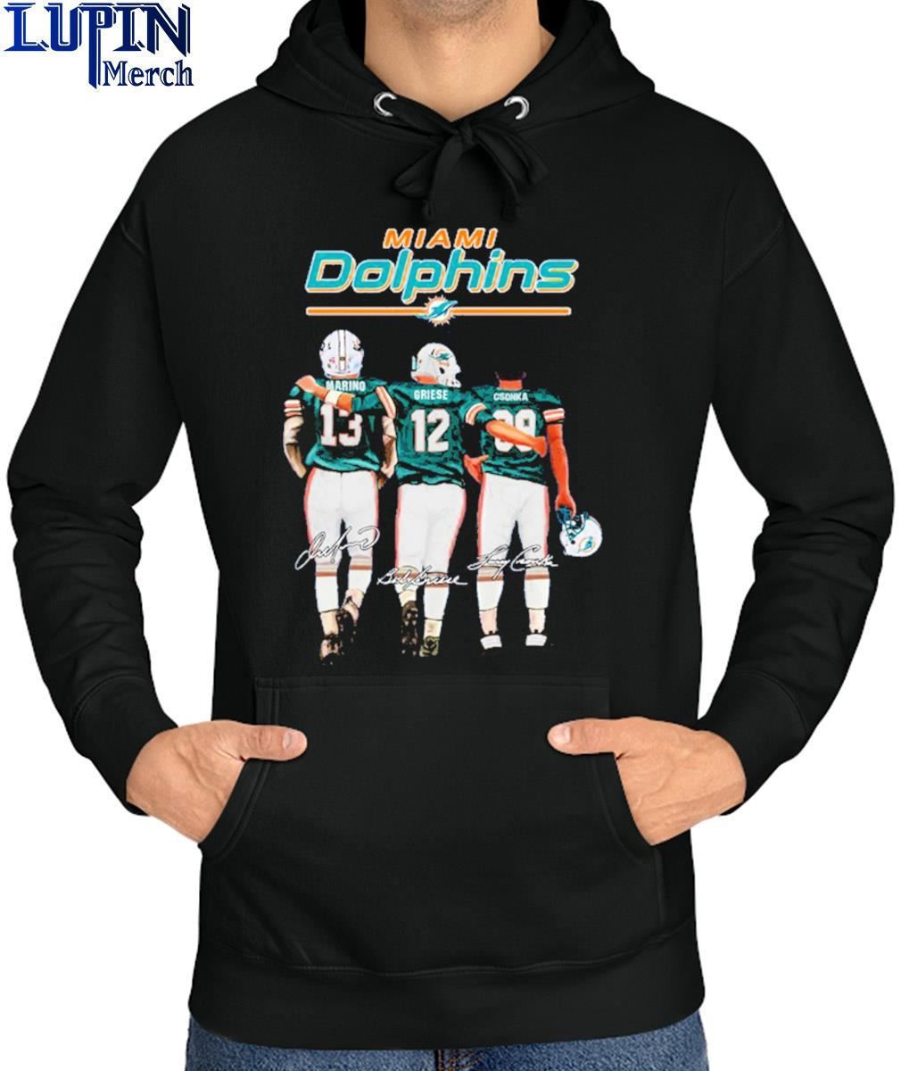 Official Miami Dolphins Marino Griese And Csonka Signatures Shirt, hoodie,  sweater, long sleeve and tank top