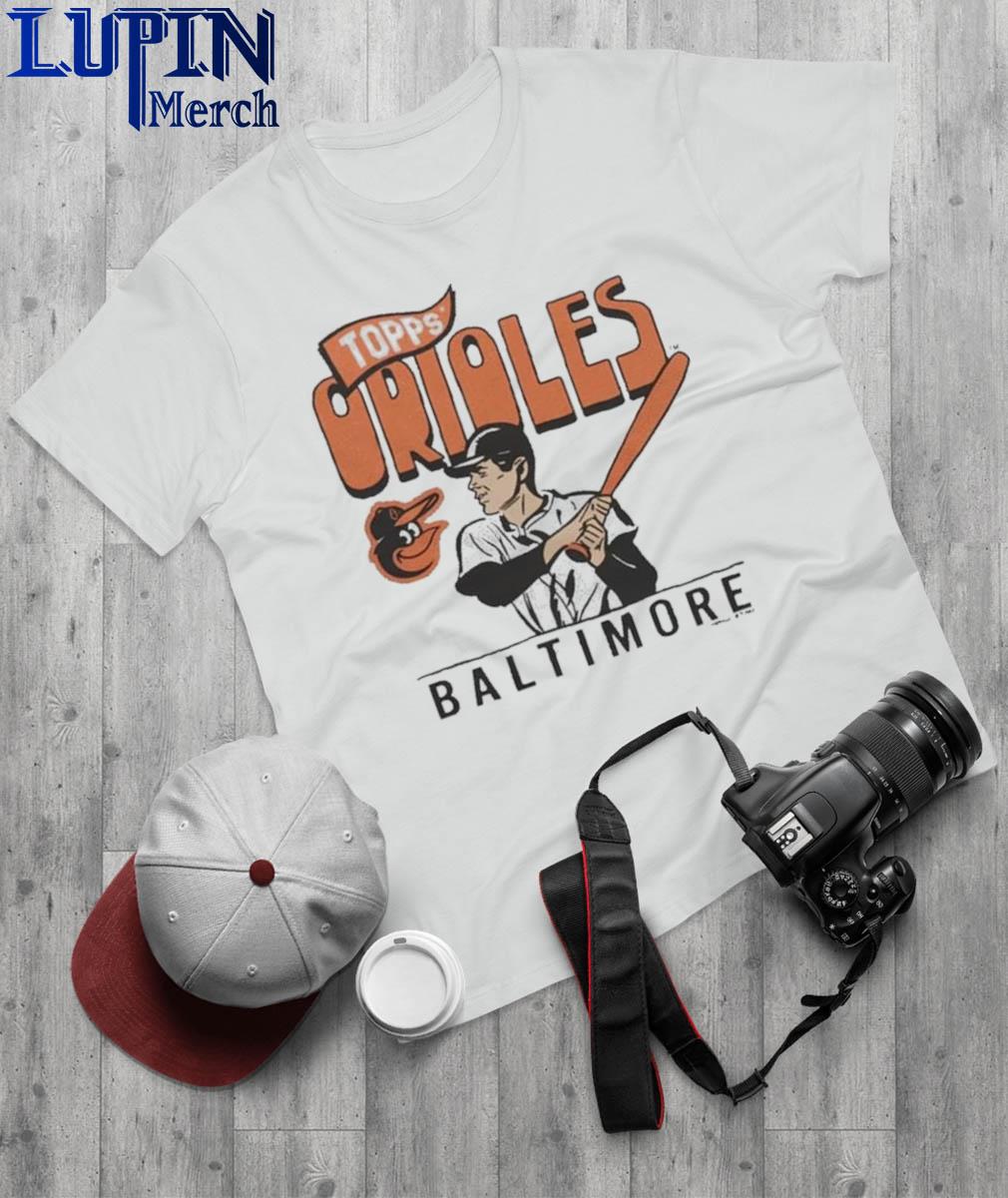 MLB x Topps Baltimore Orioles baseball player draw logo shirt, hoodie,  sweater, long sleeve and tank top