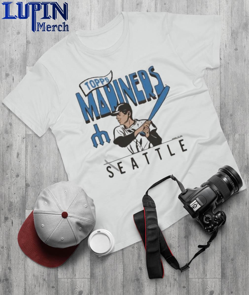 Official mlb x topps Seattle mariners T-shirt, hoodie, sweater, long sleeve  and tank top