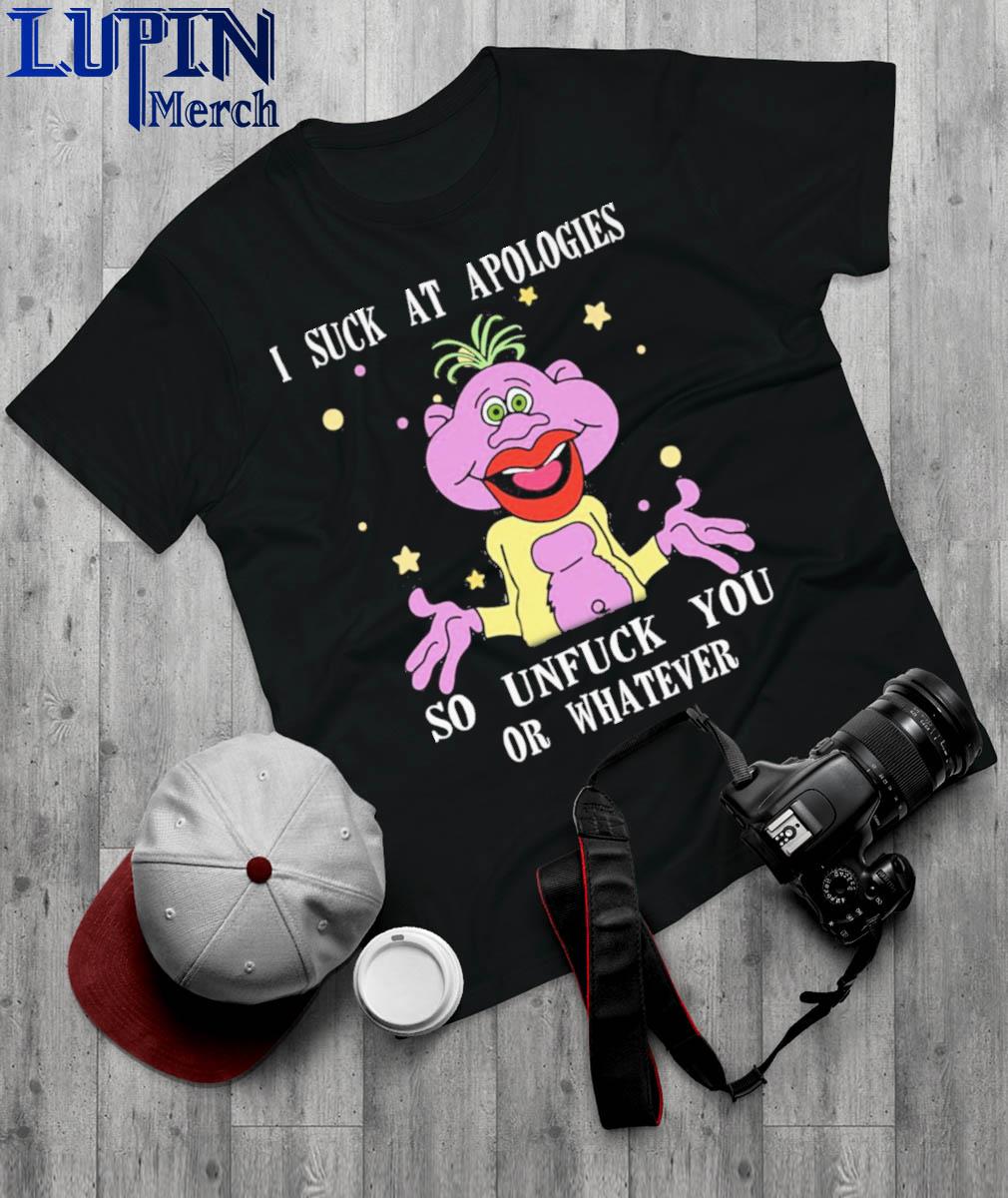 Peanuts Jeff Dunham i suck at apologies so unfuck you or whatever shirt -  Rumrumshirt News