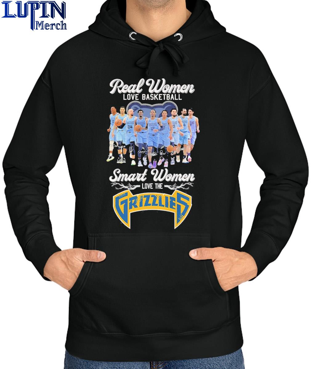 Real Women love football smart Women love the Memphis Grizzlies signatures  shirt, hoodie, sweater, long sleeve and tank top