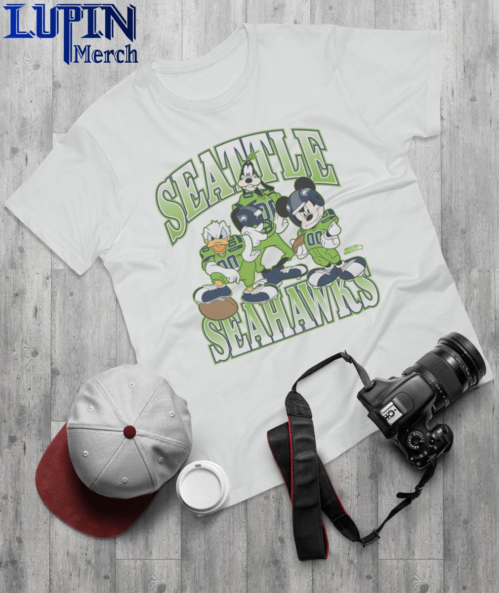 Seattle Seahawks Junk Food Throwback Disney Mickey Quarterback