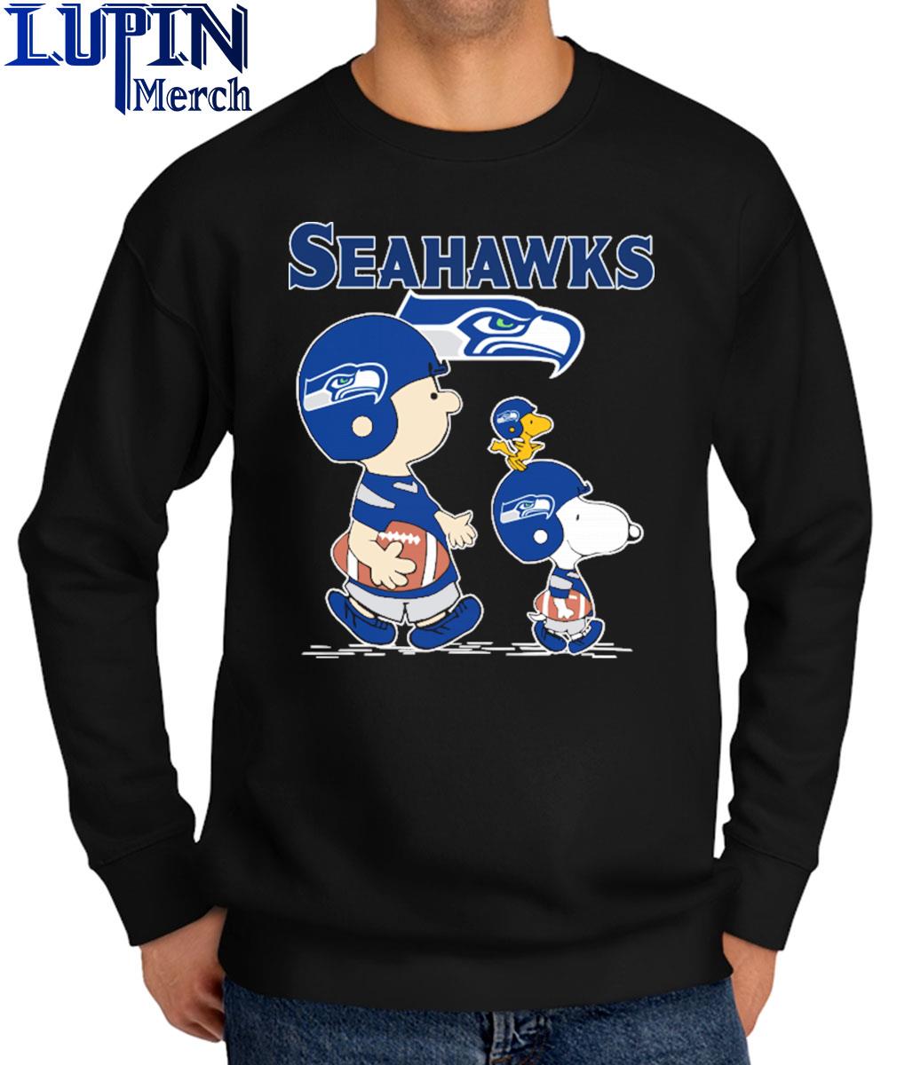 Official Seattle Seahawks Snoopy Plays The Football Game shirt