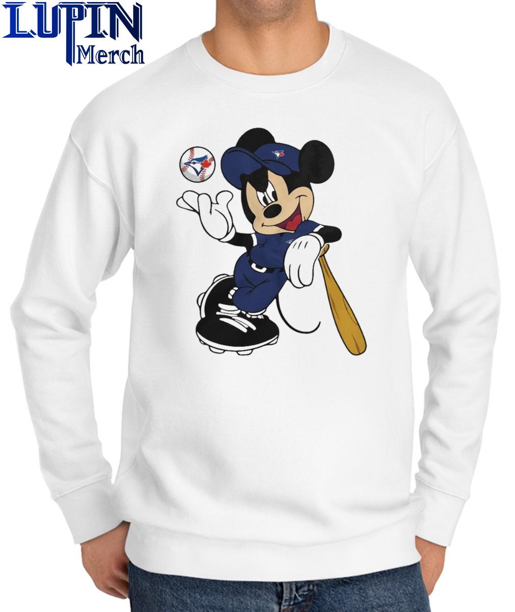 Toronto Blue Jays Mickey Donald And Goofy Baseball Premium Men's T-Shirt 