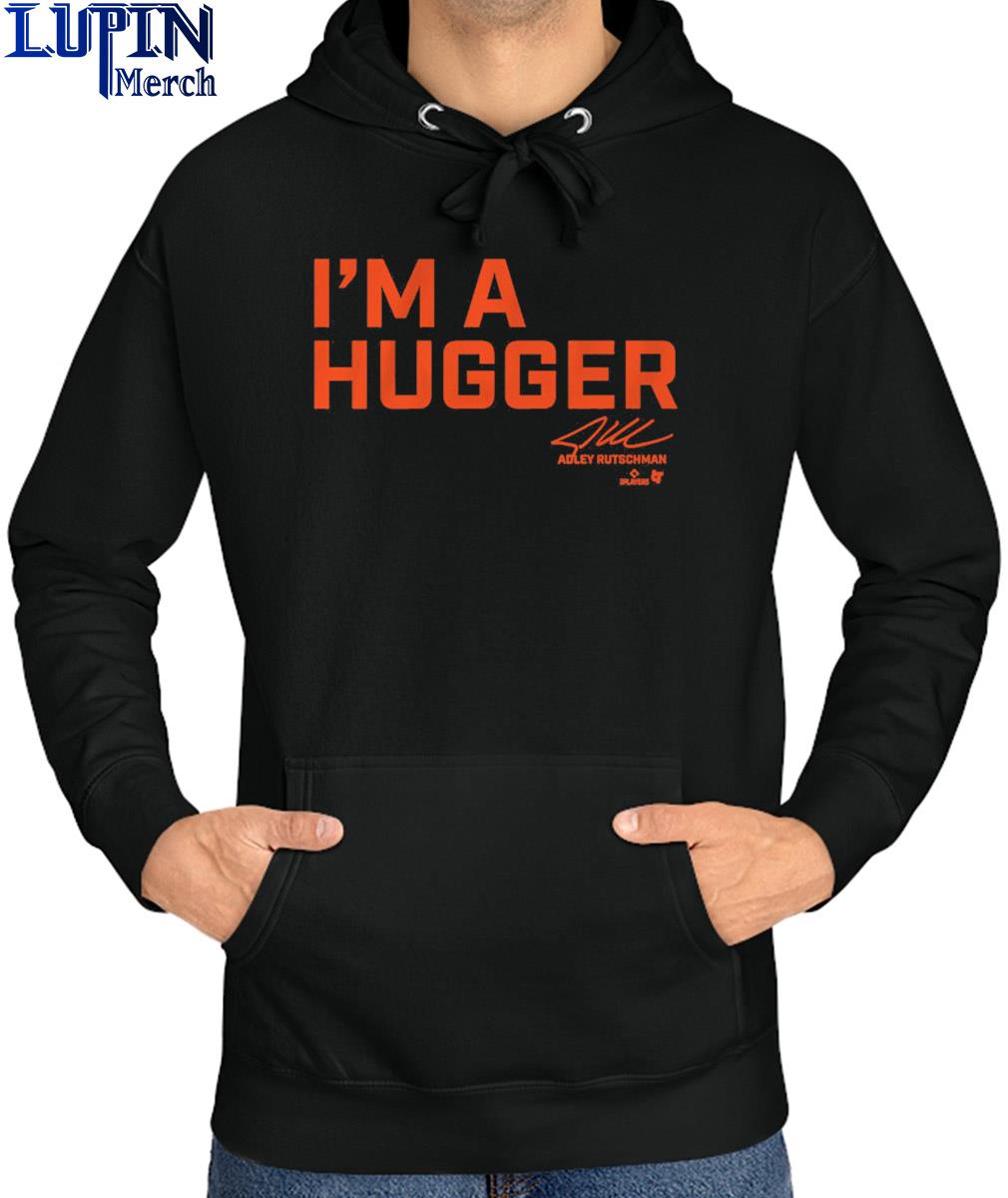 Adley Rutschman - I'm A Hugger - Baltimore Baseball T-Shirt