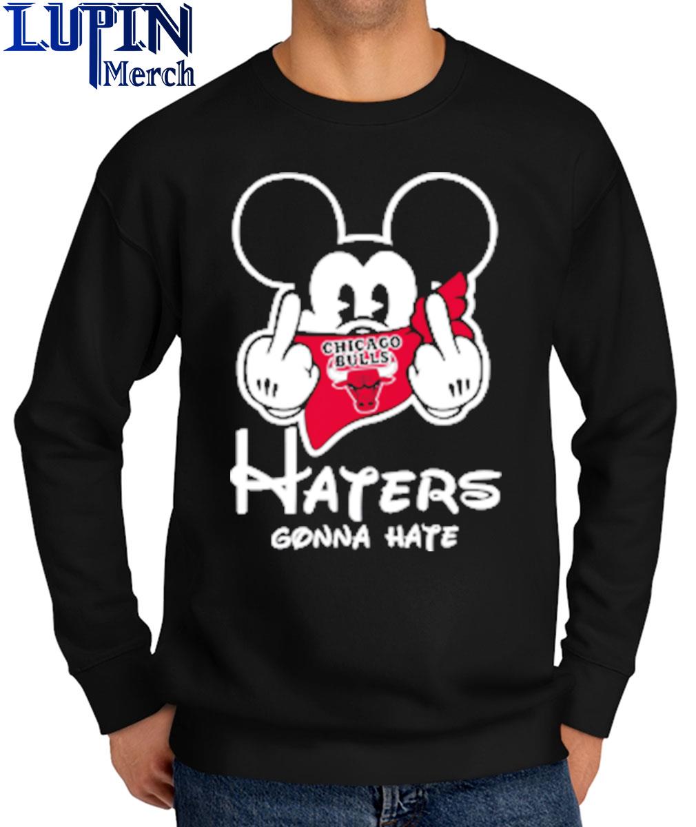 NFL Chicago Bear Haters Gonna Hate Mickey Mouse T-Shirt - TeeNaviSport