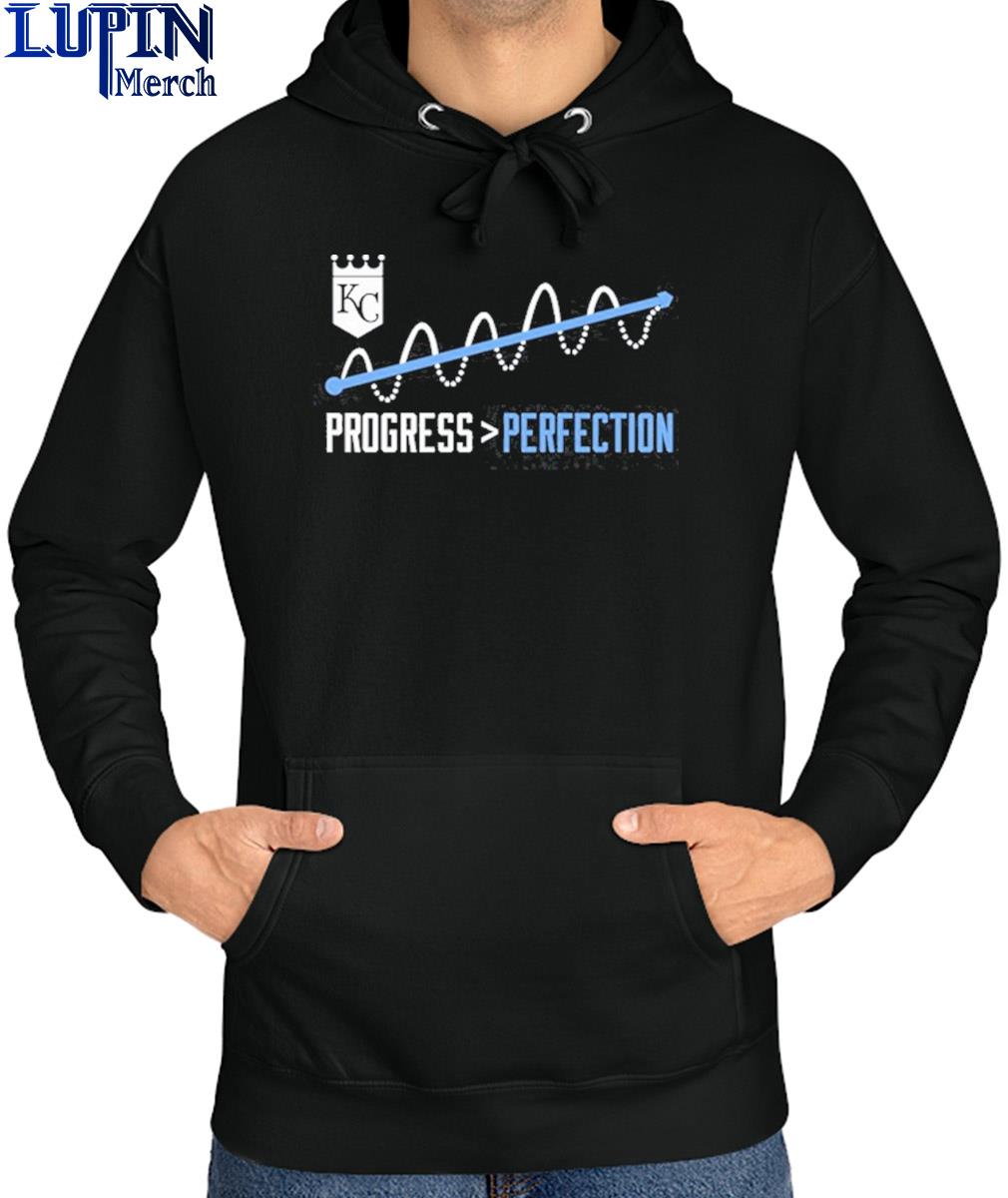 Royals wearing Kansas city royals progress perfection shirt