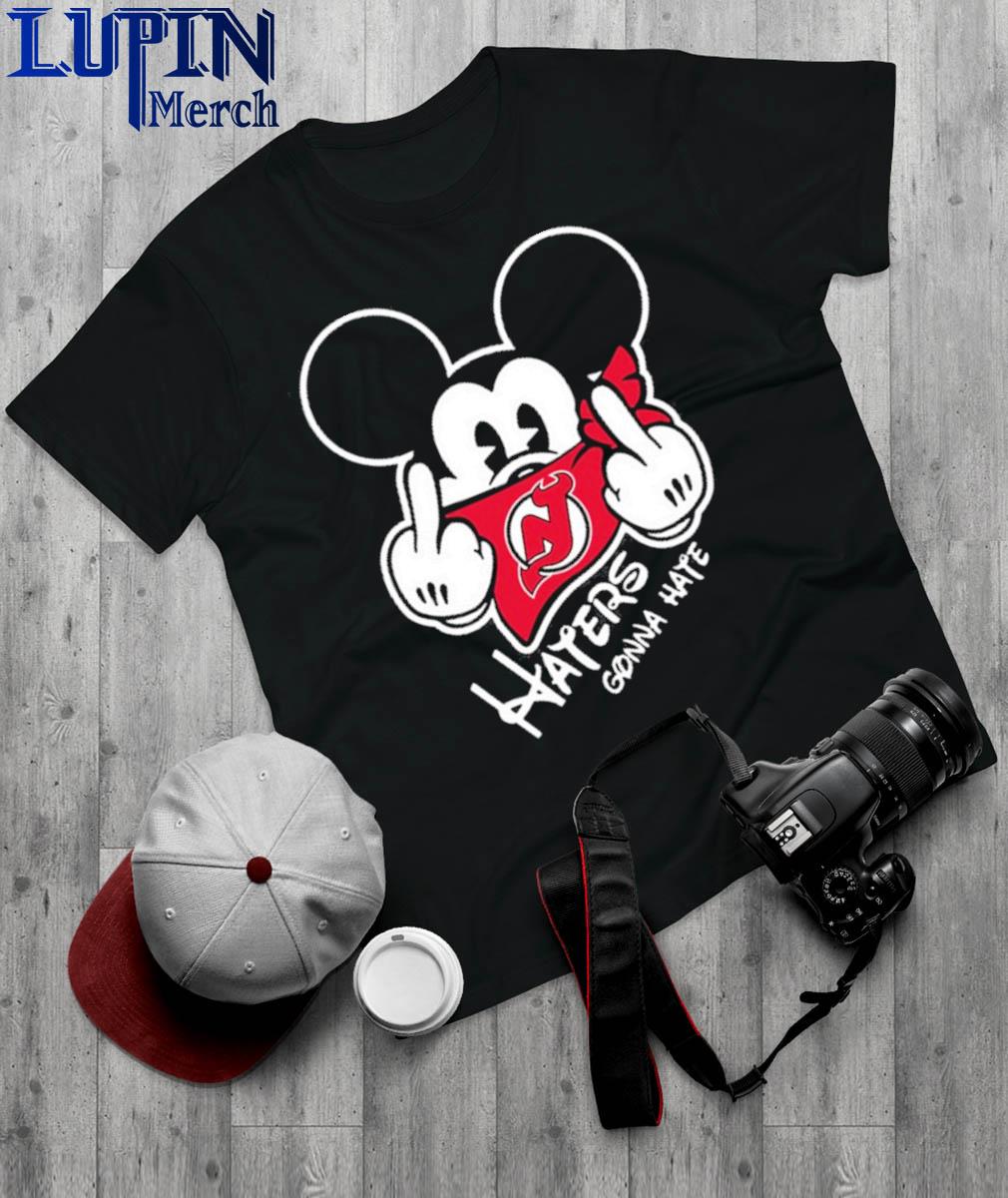 New Jersey Devils Mickey Mouse Haters Gonna Hate NHL Shirt, hoodie,  sweater, long sleeve and tank top