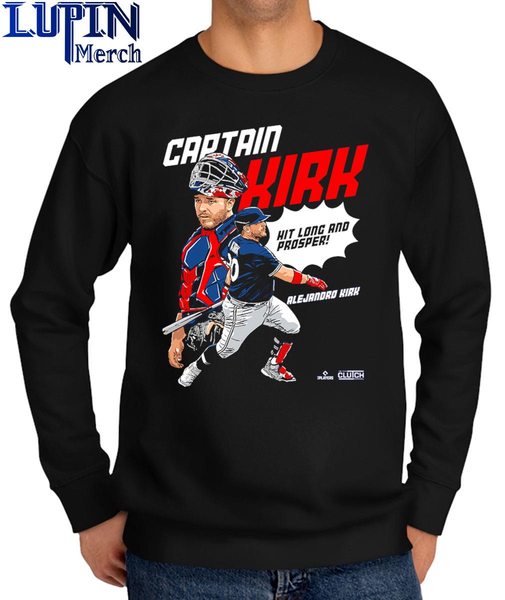 Captain Alejandro Kirk MLBPA T-Shirt, hoodie, sweater, long sleeve and tank  top