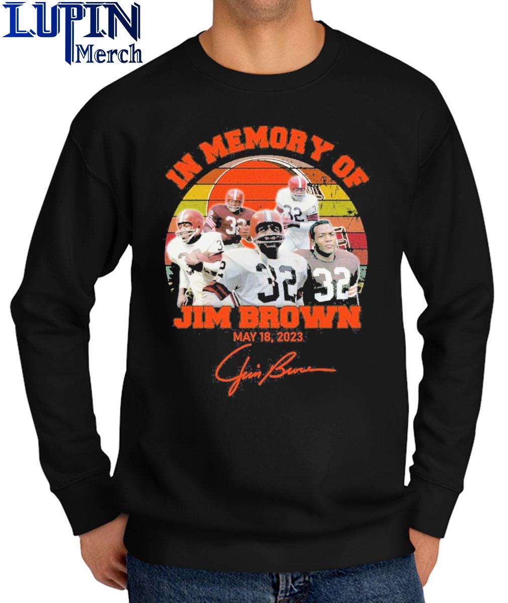 Cleveland Browns In Memory Of Jim Brown May 18 2023 T-Shirt