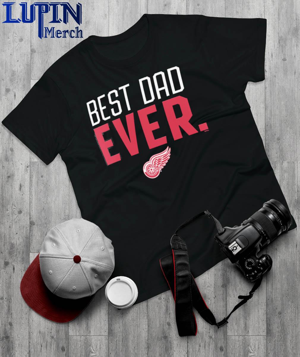 Detroit Tigers Best Dad Ever Logo Father's Day T-Shirt