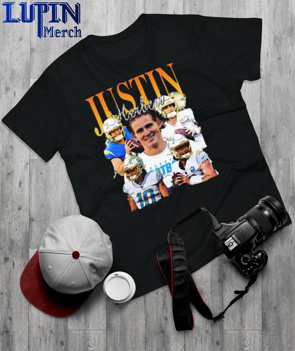 Justin Herbert Los Angeles Chargers quarterback shirt - Kingteeshop