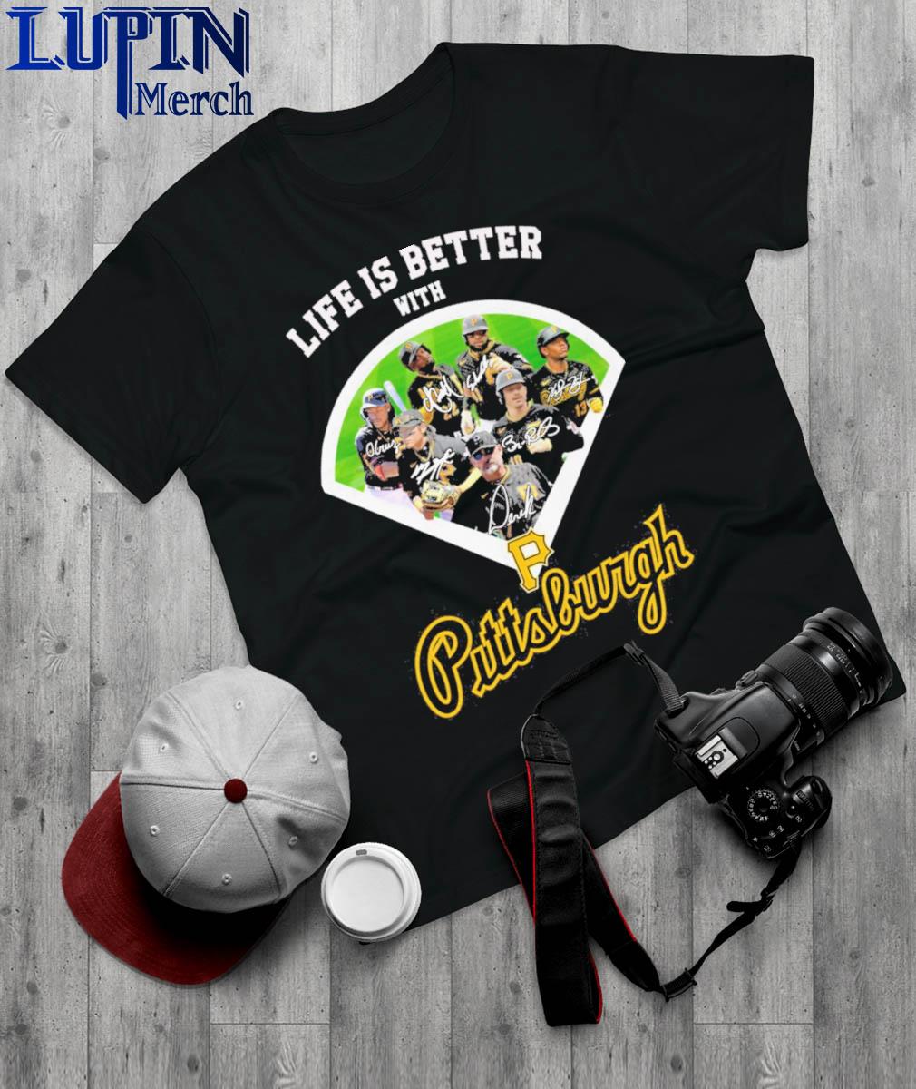 Life is better with Tampa Bay Devil Rays MLB signatures shirt