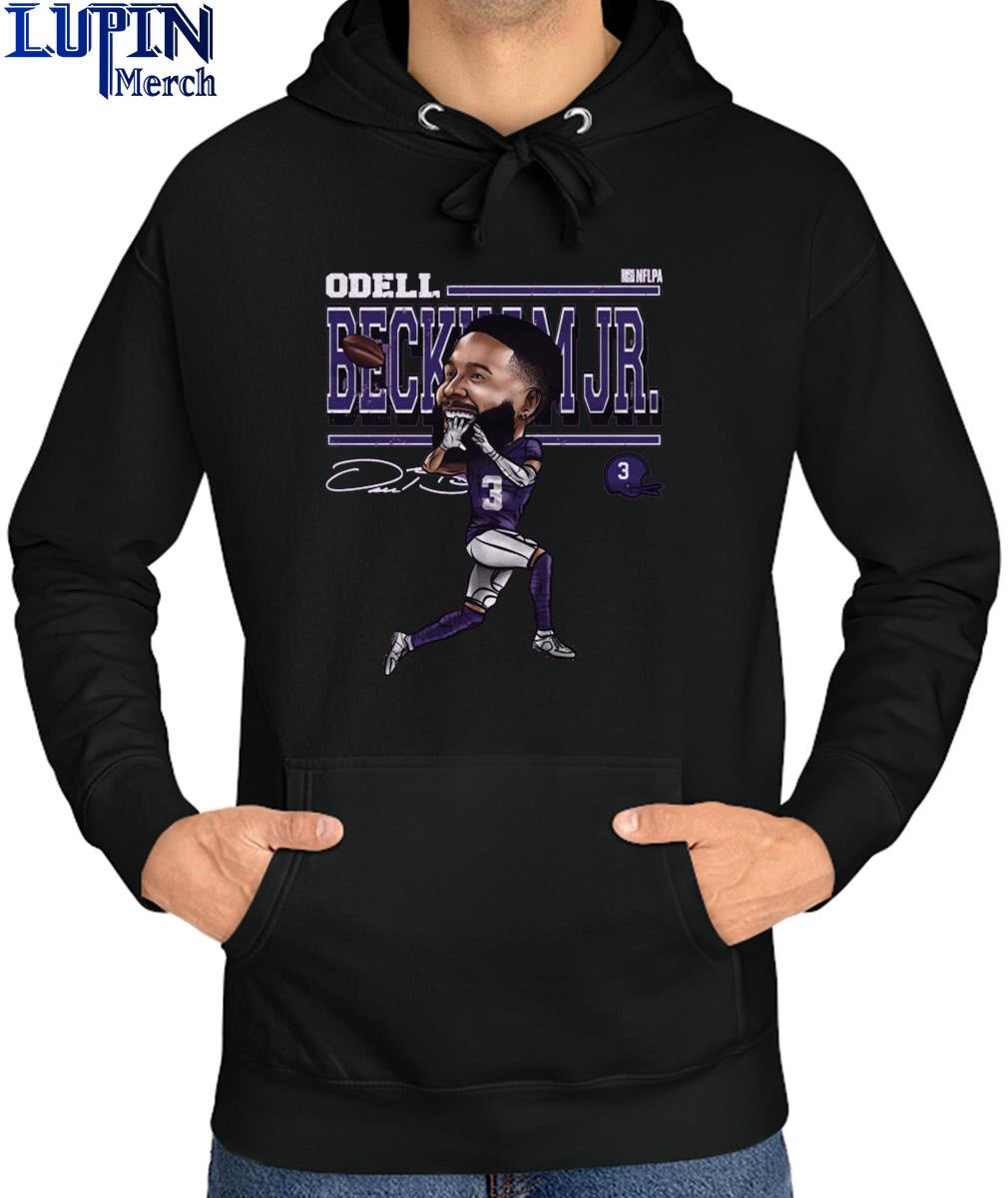 Odell Beckham Jr. Baltimore Cartoon signature shirt, hoodie, sweater, long  sleeve and tank top