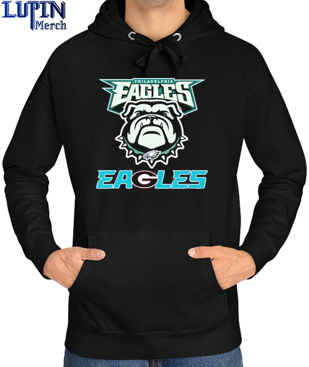 Official Bird Dawgs est 2023 philadelphia eagles and Georgia Bulldogs dog t- shirt, hoodie, sweater, long sleeve and tank top